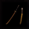 Katana oro acqua
