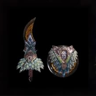 Spew Gold Scimitar