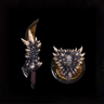 Tar Gold Scimitar